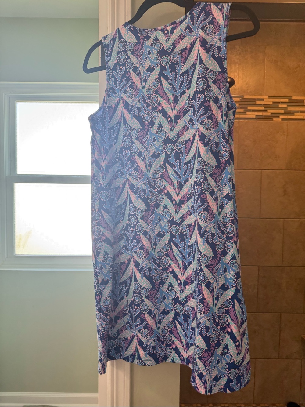 Lilly Pulitzer Hot Pink Sleeveless Swim Coverup - Picture 4 of 5